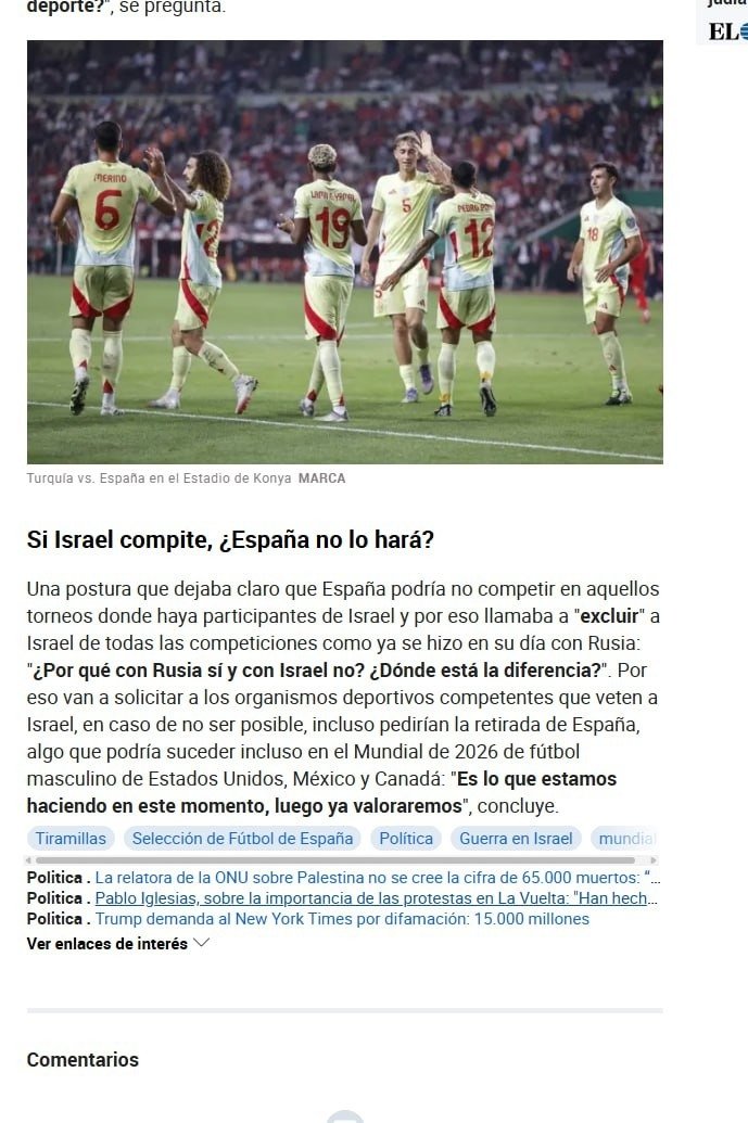 İspanya'da İsrail'e tepkiler