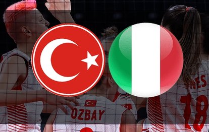 Türkiye - İtalya voleybol maçı CANLI