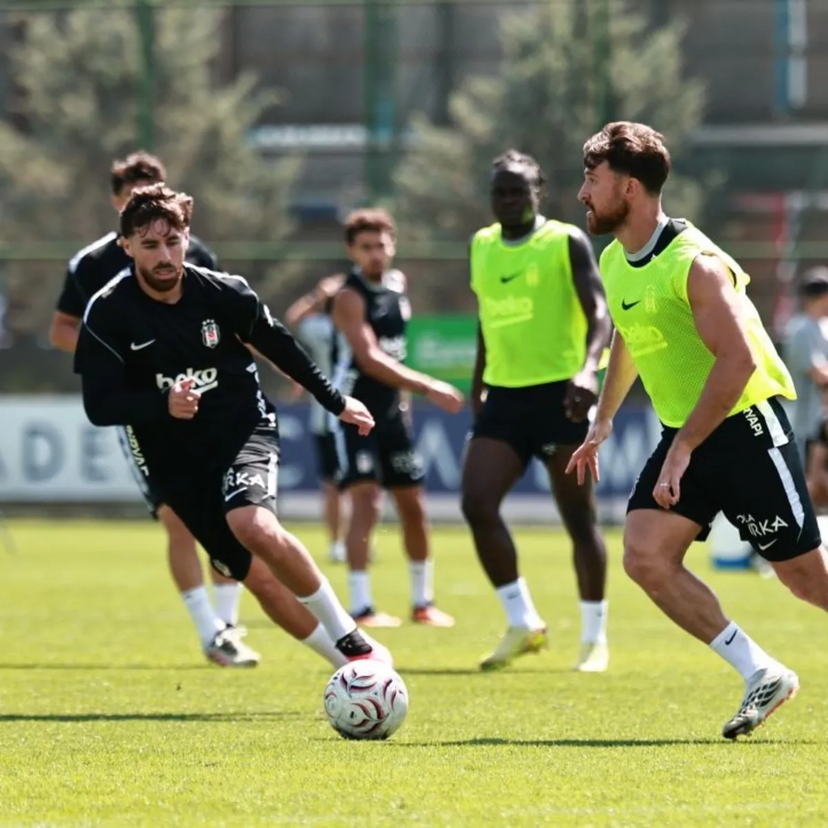Beşiktaş'ta Fenerbahçe maçı hazırlıkları devam ediyor!