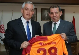 Dursun Özbek'ten Remzi Aydın'a ziyaret
