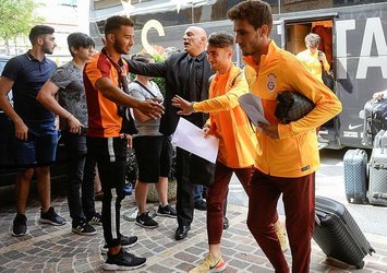 Galatasaray kafilesi Avusturya'da