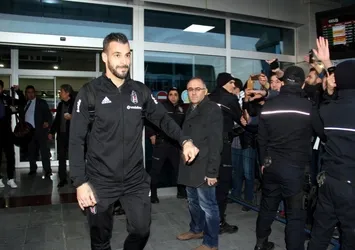 Beşiktaş'a coşkulu karşılama
