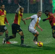 Göztepe - Galatasaray maçından kareler