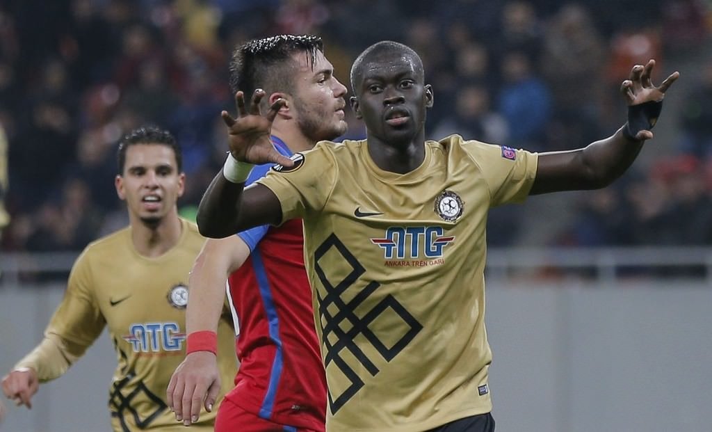 Steaua Bükreş - Osmanlıspor karşılaşmasından kareler