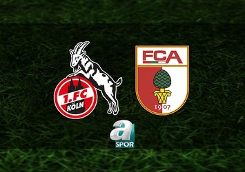 Köln - Augsburg maçı saat kaçta başlayacak? Köln - Augsburg Bundesliga CANLI izle (18 Ekim 2025)