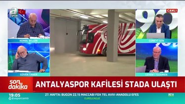 Antalyaspor kafilesi stada ulaştı | İZLEYİN