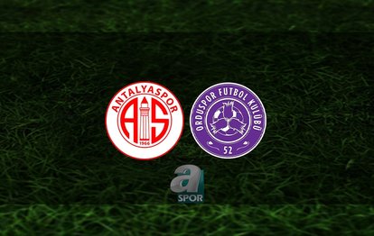 Antalyaspor - 52 Orduspor FK maçı CANLI İZLE | Antalyaspor - 52 Orduspor FK maçı hangi kanalda? Saat kaçta?