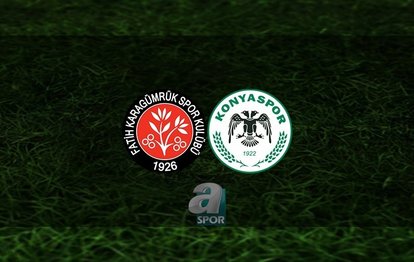 Fatih Karagümrük - Konyaspor CANLI İZLE Vavacars Fatih Karagümrük - TÜMOSAN Konyaspor maçı canlı anlatım