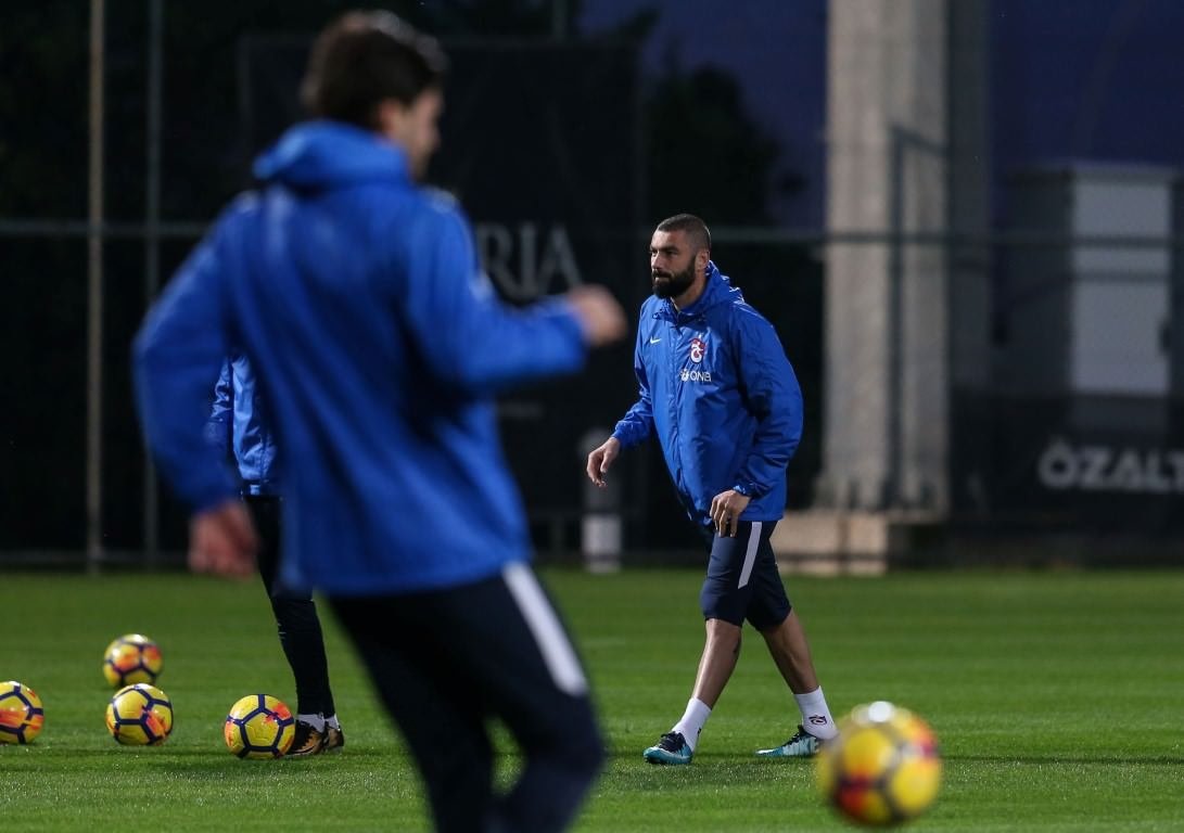 Trabzonspor’da kıran kırana antrenman