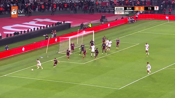 GOL | Beşiktaş 1-1 Trabzonspor
