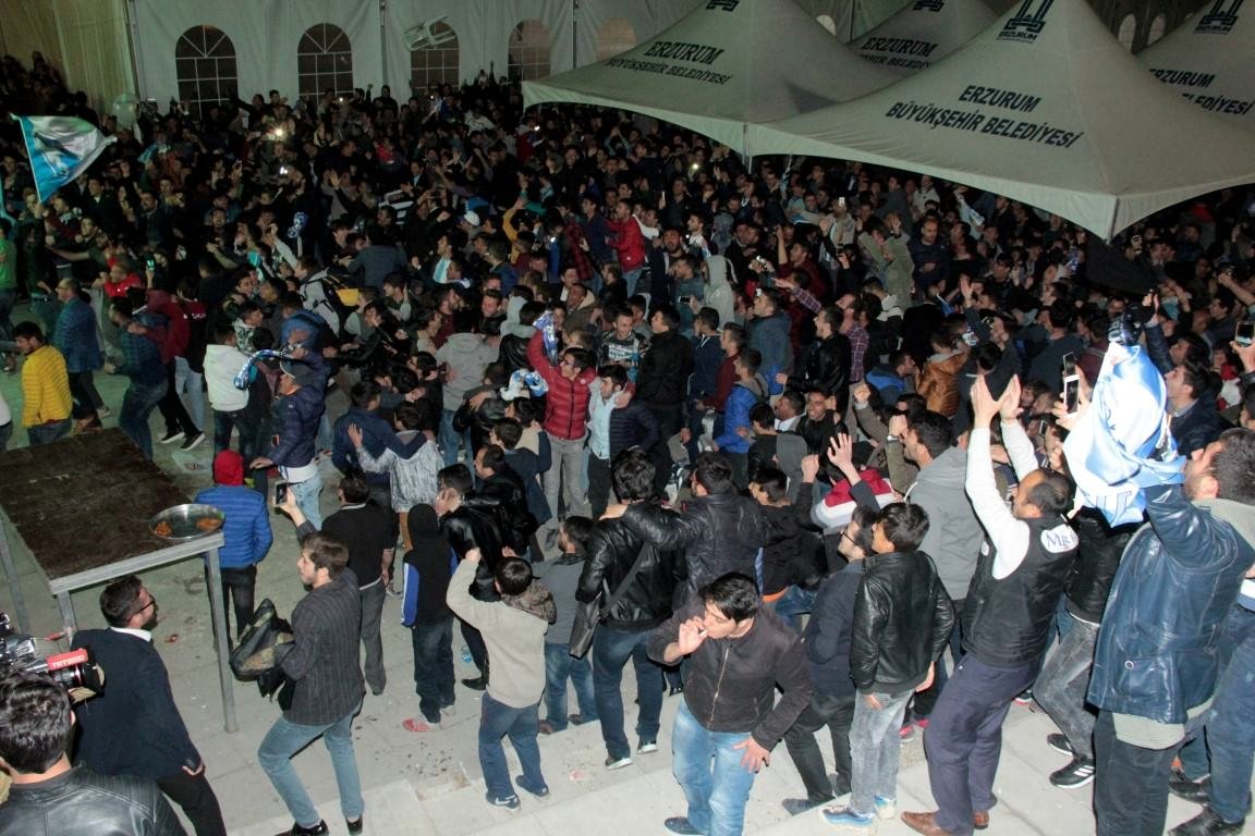 Erzurum’da TFF 1. Lig sevinci