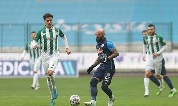 Konyaspor üstünlüğünü koruyamadı!