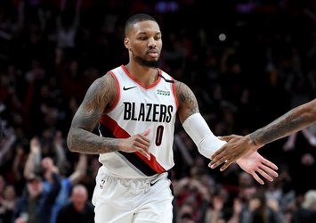 NBA'de Trail Blazers forması giyen Lillard'dan 51 sayı