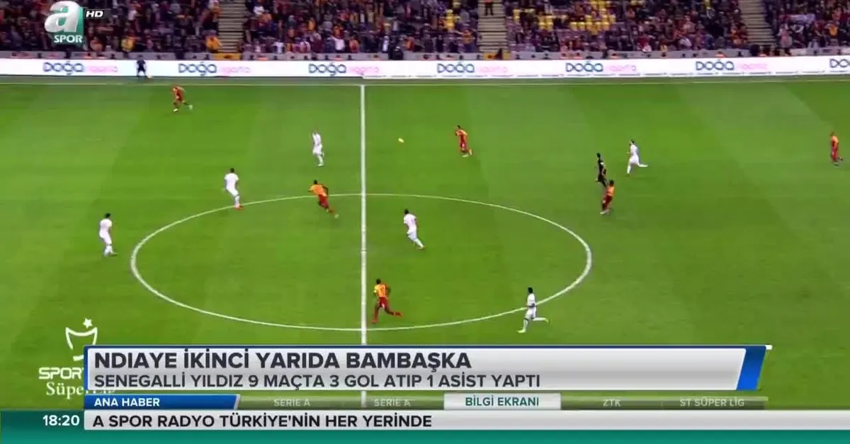 Ndiaye ikinci yarı bambaşka