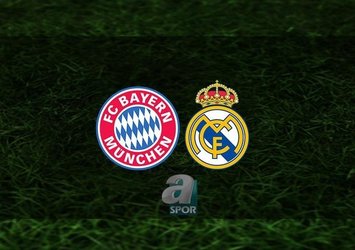 Bayern Münih - Real Madrid | CANLI