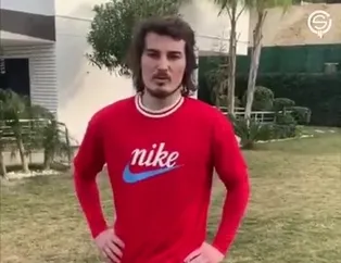 Çağlar Söyüncü'den çocuklara anlamlı destek!
