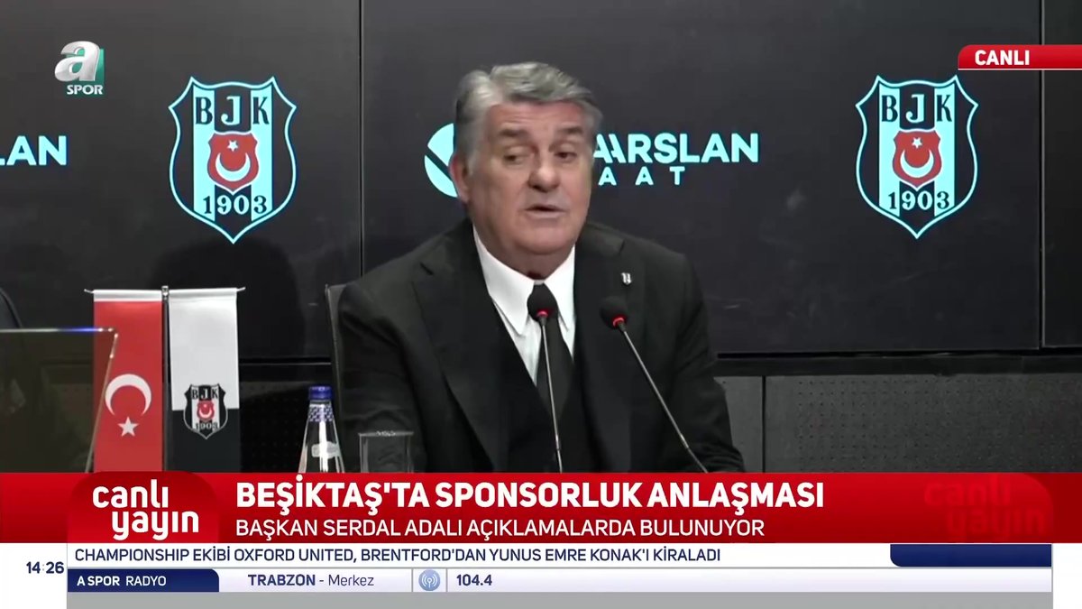 Beşiktaş’ta Başkan Serdal Adalı’dan flaş transfer sözleri! - Aspor