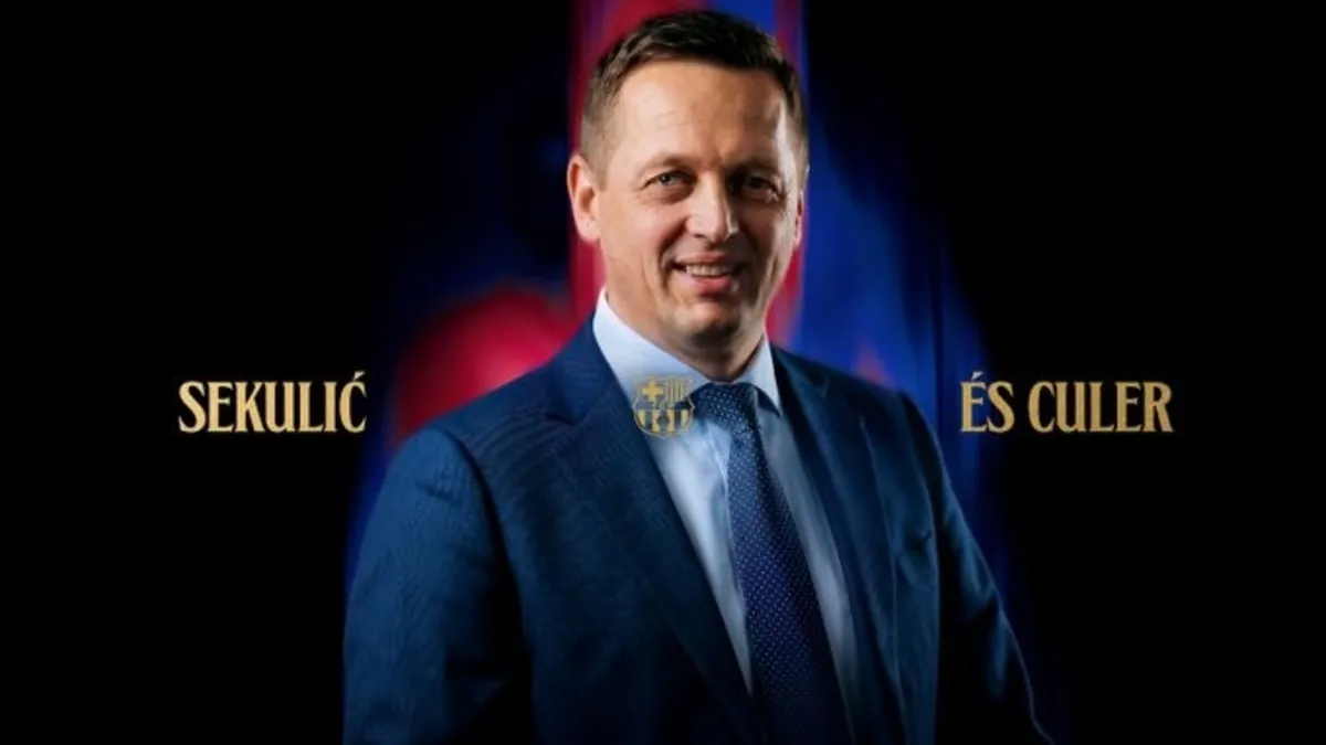 Barcelona Erkek Basketbol Takımı'nda Aleksander Sekulic dönemi!
