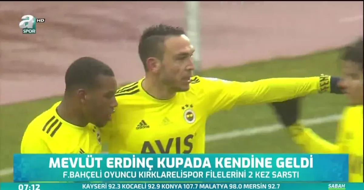 Mevlüt Erdinç kupada kendine geldi