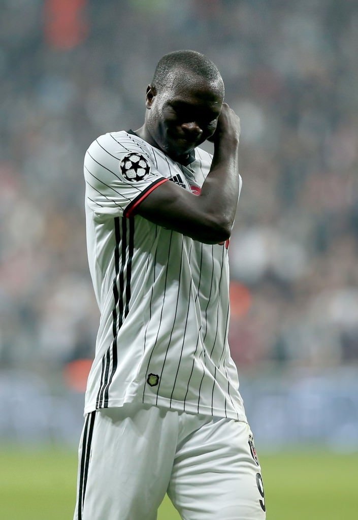 Beşiktaş-Benfica mücadelesinden kareler