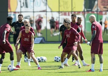 Galatasaray Frankfurt maçı hazırlıklarını tamamladı