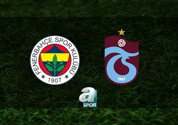 Fenerbahçe-Trabzonspor maçı detayları!