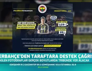 Fenerbahçe'den taraftara destek çağrısı