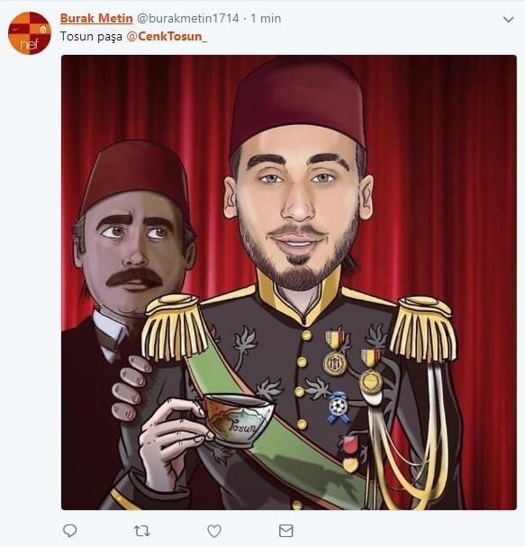 Cenk golünü attı, sosyal medya yıkıldı!