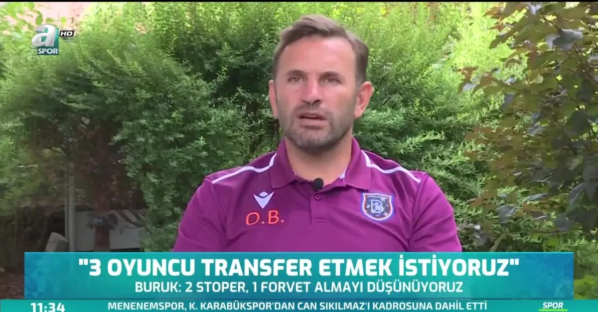 Okan Buruk: "3 transfer yapmak istiyoruz"