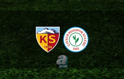 Kayserispor - Rizespor maçı ne zaman, saat kaçta ve hangi kanalda? | Süper Lig