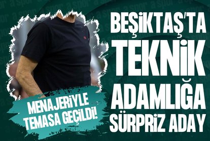 Beşiktaş’ta teknik direktörlüğe sürpriz aday!