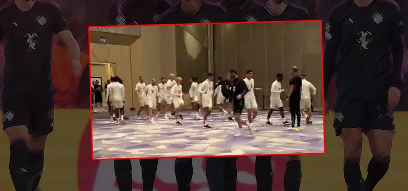 Bayern Münih son idmanını otelde yaptı!