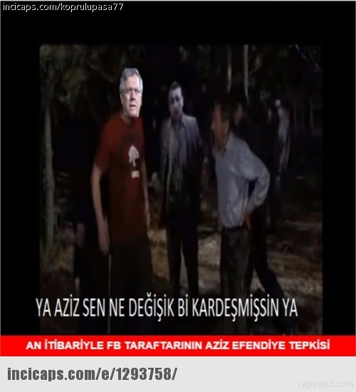 Fenerbahçe berabere kaldı capsler patladı