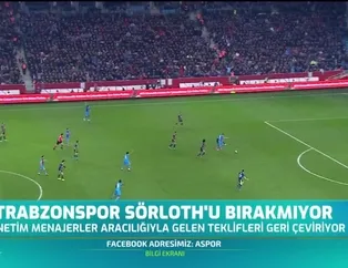 Trabzonspor Sörloth'u bırakmıyor