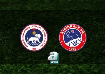 Kahramanmaraş İstiklalspor - Kırıkkale FK maçı ne zaman?