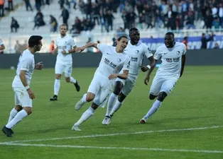 Erzurumspor - Alanyaspor maçından kareler