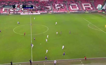 GOL | Samsunspor 2-1 İkas Eyüpspor