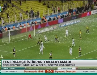 Fenerbahçe istikrar yakalayamadı