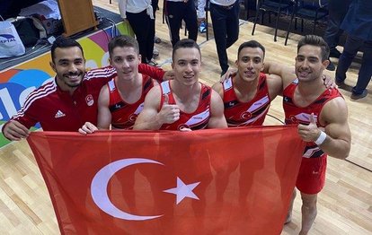 AKDENİZ OYUNLARI: Erkek Milli Cimnastik Takımımız’dan altın madalya!