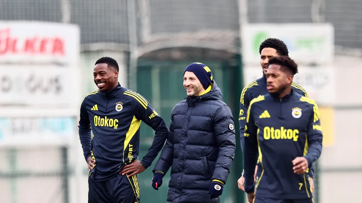 Fenerbahçe, Beşiktaş maçının hazırlıklarına devam etti