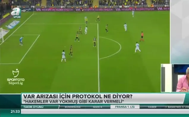 VAR arızası için protokol ne diyor?