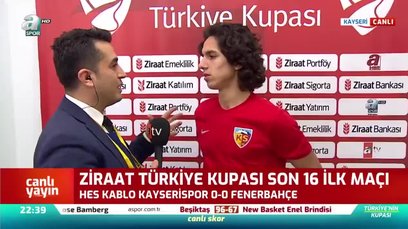 Emre Demir In Mac Sonu Aciklamalari Ziraat Turkiye Kupasi