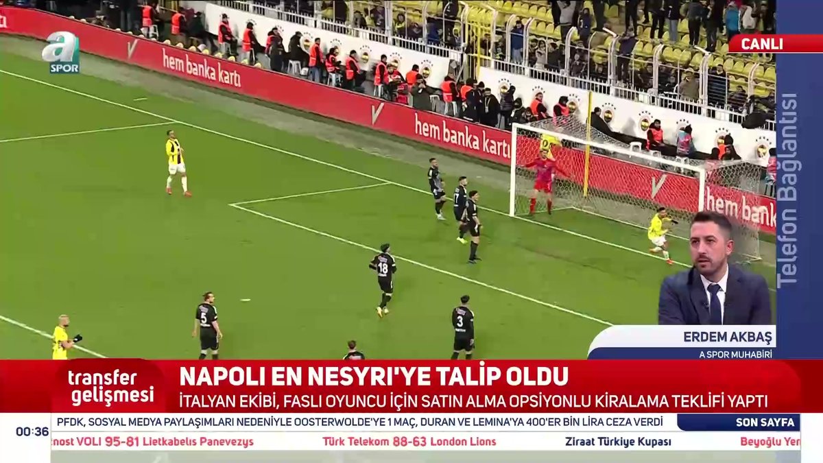 Napoli En-Nesyri için devrede! - Aspor