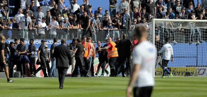 Olympique Lyon'a saldırı!