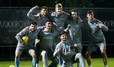 Trabzonspor'da keyifli antrenman