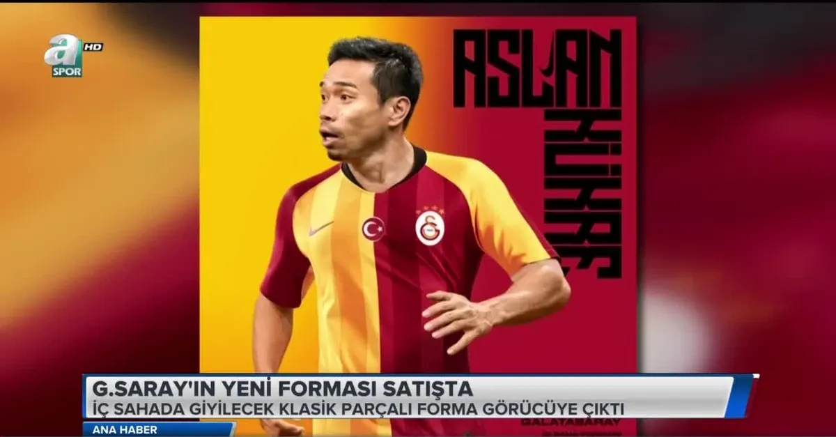 Galatasaray'ın yeni forması satışta