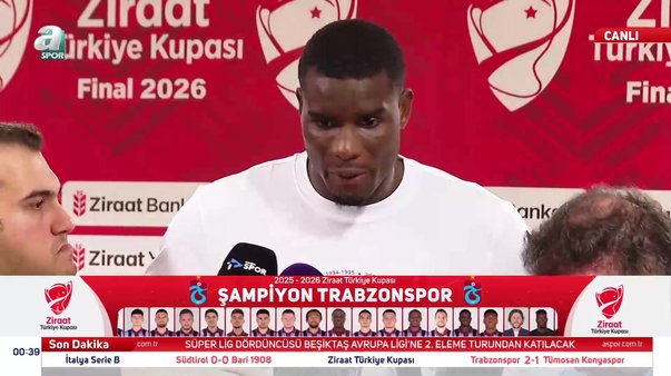 Paul Onuachu: Takım olarak hak ettik