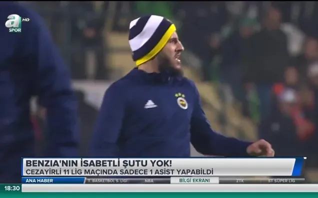 Benzia'nın isabetli şutu yok