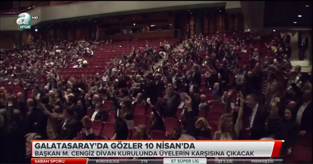 Galatasaray'da gözler 10 Nisan'da