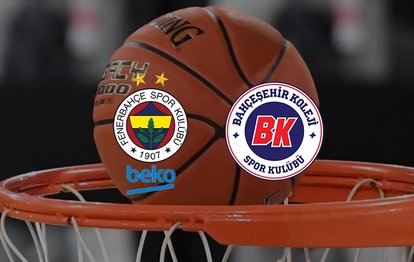 Fenerbahçe Beko - Bahçeşehir Koleji maçı saat kaçta, hangi kanalda canlı yayınlanacak? Basketbol Süper Ligi Play-off yarı final